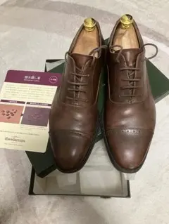【美品】ユニオンインペリアル(ユニオンロイヤルネーム)ストレートチップ 黒7.5 美品】ユニオンインペリアル(ユニオンロイヤルネーム)ストレートチップ
