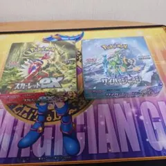 スカーレットex バイオレットex ボックスセット シュリンクなし 新品