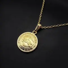 BURBERRY バーバリー ホースシュー 馬蹄 Bロゴ ネックレス 44417 