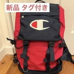 Champion バックパック 赤/紺 新品タグ付き
