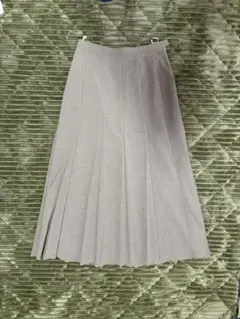【最終価格】　LIS BLANCプリーツロングスカート