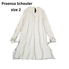 【Proenza Schouler】プロエンザスクーラー パイピング ワンピースのサムネイル