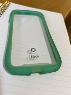 iPhone SE3 用　iFace ソフトケース グリーン