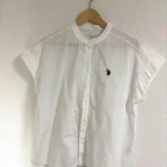 値下げ　U.S. POLO ASSN. 半袖シャツ Lサイズ ホワイト