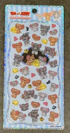 【正規品】　トムとジェリー　プチドロップステッカー　プチドロ　カミオジャパン