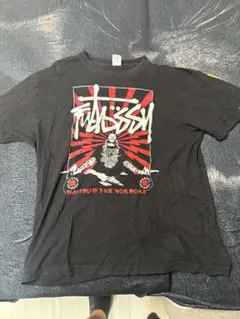 FUTOSSY グラフィックTシャツ ブラック