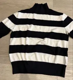 MURUA ボーダーハイネックニット　サマーニットのサムネイル