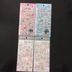 サンリオ ボンボンドロップシール と大人の図鑑シールセット販売