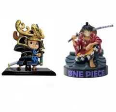 ONE PIECE BASE SHOPチョッパー武者人形＆ジオラマルフィ - メルカリ