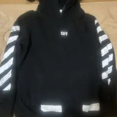 最終値下げOFF Whiteパーカー