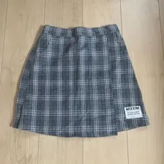 チェック柄スカート 150cm