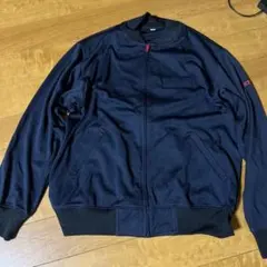 KFCケンタッキー 制服　ジップアップ ジャンパー　ネイビー