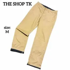 THE SHOP TK チノパン カジュアルパンツ ドット柄 ロールアップ 春夏のサムネイル