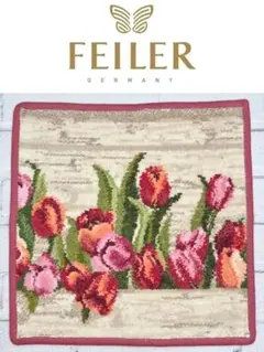 ☆彡FEILER アムステルダム AMSTERDAM レッド ハンドタオル