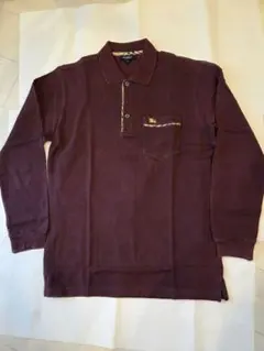 バーバリー♡ポロシャツ♡S♡長袖♡100％コットン