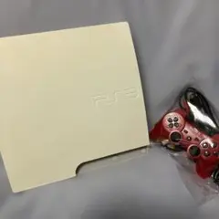ジャンク　PS3本体 CECH-3000A ホワイト コントローラー付き