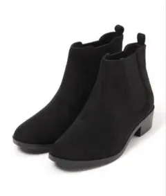 【ショートブーツ23～23.5cm】GLOBAL WORKレディース 黒