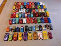 カーズ 84台　トミカまとめ売り 専用収納ケース付き 廃盤レアあり