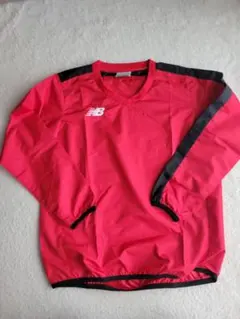New Balance 赤 長袖 ピステ 140 JPN