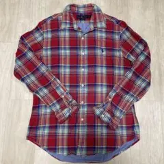 極美品！Ralph Lauren スリムフィット チェックシャツ