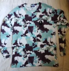 A BATHING APE MAP CAMO ロンT S 極美品のサムネイル