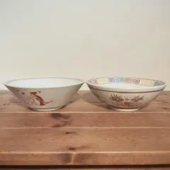 中華食器 ラーメン鉢 2点セットのサムネイル