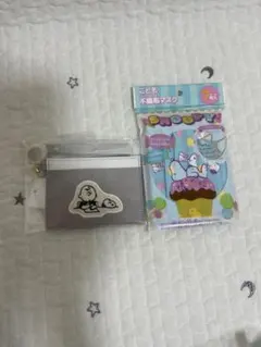 スヌーピー カードケースとマスクセット