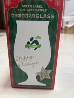 GREEN LABEL x Mrs. GREEN APPLE コラボグラス