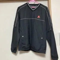 ゴルフ用 ブラック Vネックジャケット