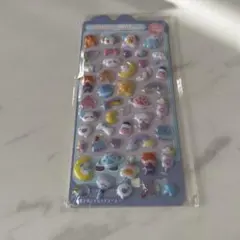 【まとめ買い割引有り】　ボンボンドロップ風シール　カラフル