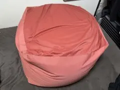 無印良品　体にフィットするソファ　ビーズクッション