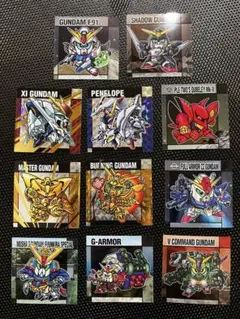 元祖SDガンダムスナック　シークレット　バーニングガンダム　ペーネロペー