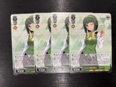 765プロの最強事務員♪ 音無小鳥　4枚セット　プロモ　ヴァイス