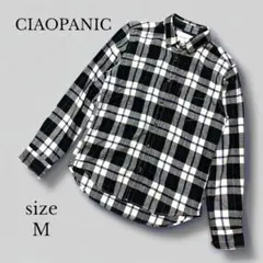 【CIAOPANIC 】チェック柄ネルシャツ M