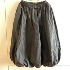 NYUNYU バルーンスカート ブラック