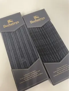 ②Burberrys メンズソックス 25-26 2足セット