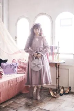 ラウンドリボンショルダーバッグ