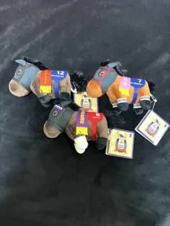 m*u様 サラブレッドコレクション マスコットボールチェーン34 3種セット