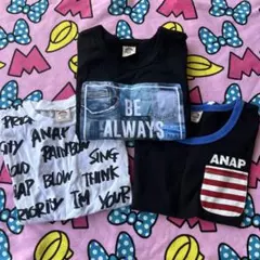 ★新品★ANAP Tシャツ 120 3枚セット