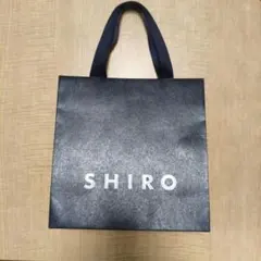 SHIRO ショップ袋 ネイビー