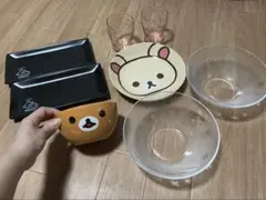 リラックマ　コリラックマ　食器8点　箱つき