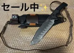 大型]高品質鋼 フルタングアウトドアナイフ 43cm 剣鉈[No.047-3] | Mercari