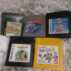 ゲームボーイカラー ソフト 5点セット