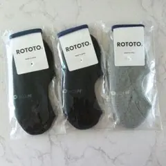 ROTOTO スニーカーソックス M 3足セットのサムネイル