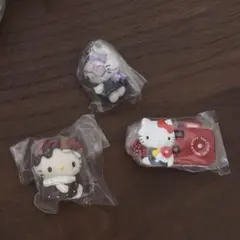新品 ハローキティ ガチャ 3点