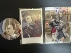 加賀美ハヤト 誕生日 缶バッジ チェキ くら寿司カード クリアファイル3枚セット