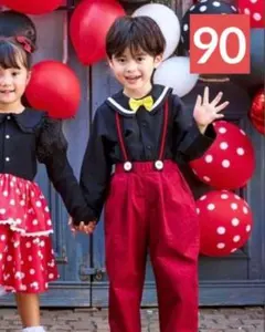 【新品・24時間以内発送】ミッキー　なりきり　コスチューム　リトシー　90