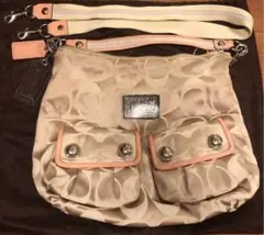 COACH コーチ ショルダーバッグ　POPPY ポピー　2way