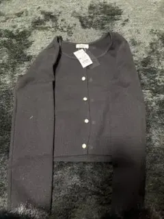 INGNI フェイクファー袖付きカーディガン