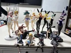 バニーガール（BiCute Bunnies）などフィギュア 14体セット箱無し